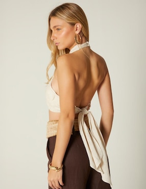 Top Studio F cuello halter