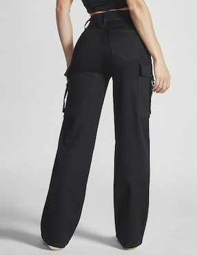 Jeans cargo amplio Seven Jeans corte cintura alta para mujer
