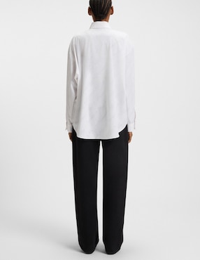 Blusa Hugo Blue manga larga para mujer