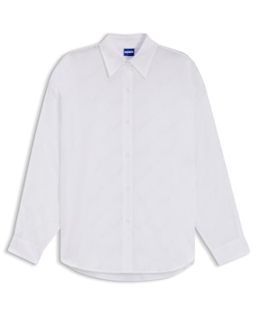 Blusa Hugo Blue manga larga para mujer