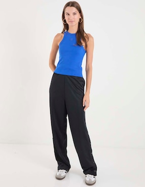 Playera Hugo Blue cuello redondo para mujer