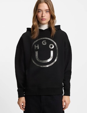Sudadera con capucha Hugo Blue para mujer
