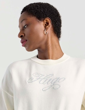 Suéter Hugo Blue cuello redondo para mujer