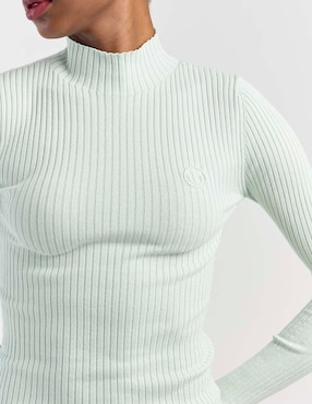 Suéter Hugo Blue cuello alto para mujer