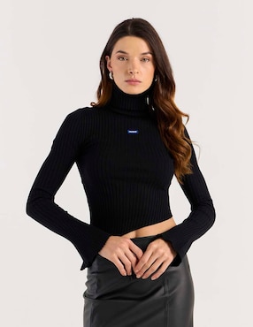 Suéter Hugo Blue cuello redondo para mujer
