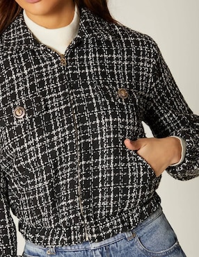 Chamarra casual Studio F para mujer