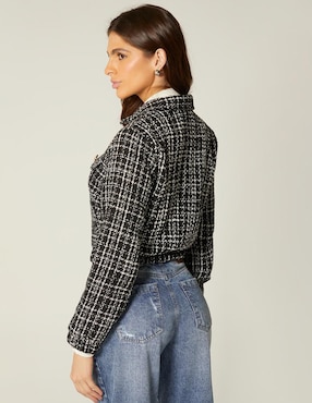 Chamarra casual Studio F para mujer