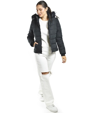Chamarra acolchada Roman Fashion para mujer