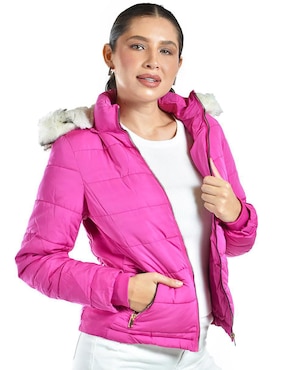 Chamarra acolchada Roman Fashion para mujer