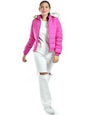 Chamarra acolchada Roman Fashion para mujer