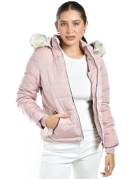 Chamarra acolchada Roman Fashion para mujer