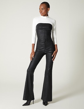 Pantalón acampanado Studio F amplio para mujer