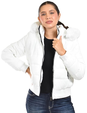 Chamarra acolchada Roman Fashion para mujer