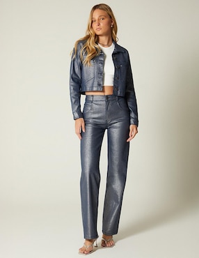 Chamarra Studio F Misisipi Denim Style para mujer