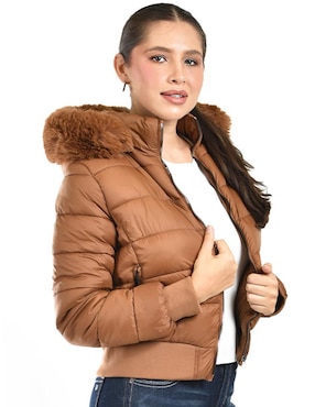 Chamarra acolchada Roman Fashion para mujer