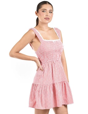 Vestido corto casual Roman Fashion para mujer