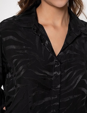 Blusa Studio F manga larga para mujer