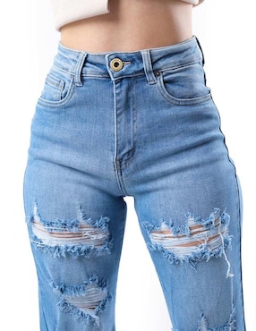 Jeans straight Roman Fashion para mujer