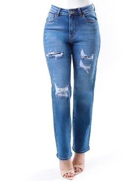 Jeans straight Roman Fashion para mujer