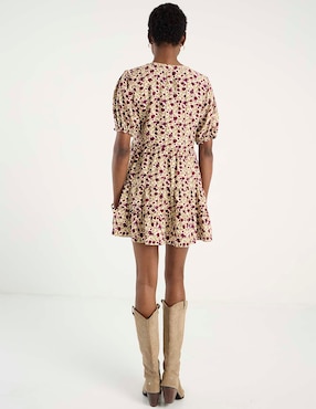 Vestido corto casual Petite Studio para mujer