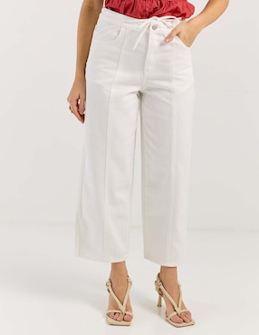 Jeans relaxed straight Petite Studio para mujer