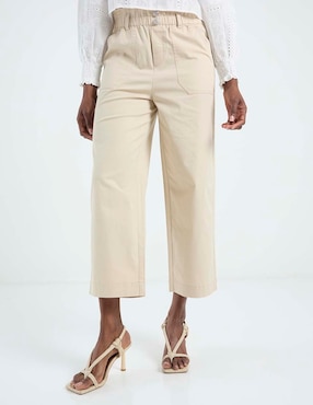 Pantalón relaxed Petite Studio straight para mujer