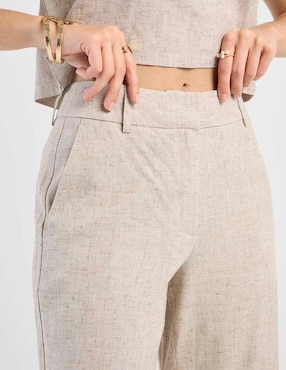 Pantalón Petite Studio amplio para mujer