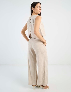 Pantalón Petite Studio amplio para mujer