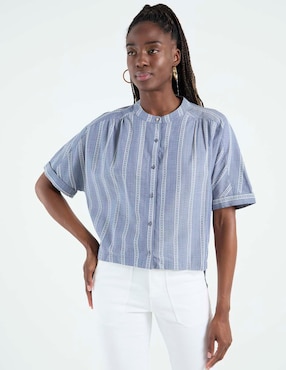 Blusa Petite Studio manga corta para mujer