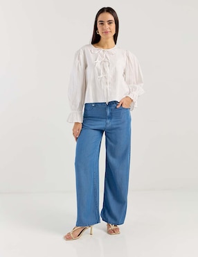 Blusa Petite Studio manga larga para mujer