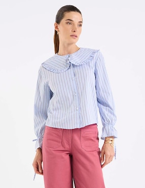 Blusa Petite Studio manga larga para mujer