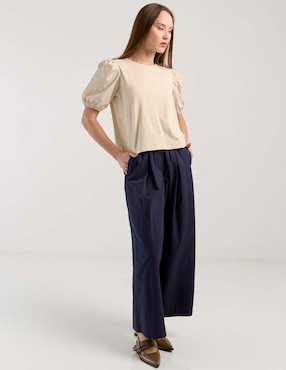 Blusa Petite Studio manga al codo para mujer