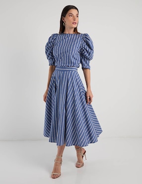 Blusa Petite Studio manga al codo para mujer