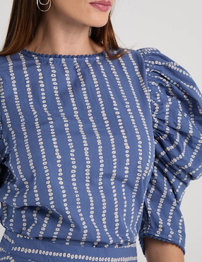 Blusa Petite Studio manga al codo para mujer