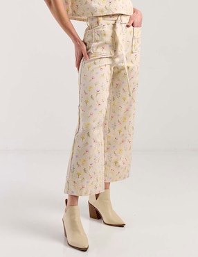 Pantalón relaxed Petite Studio amplio para mujer