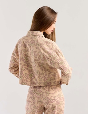 Chamarra casual Petite Studio para mujer