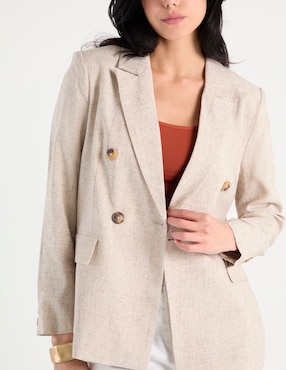 Saco casual Petite Studio para mujer