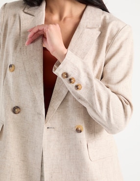 Saco casual Petite Studio para mujer