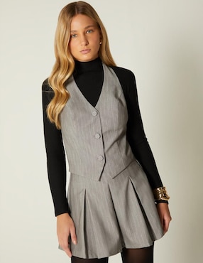 Vestido corto casual Studio F para mujer
