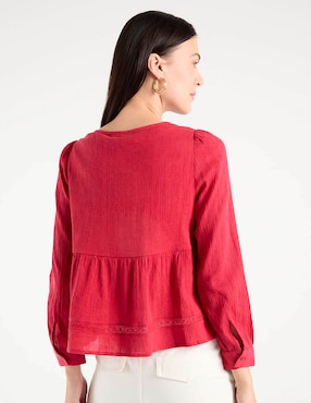 Blusa Petite Studio manga larga para mujer
