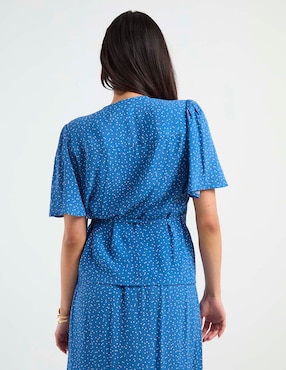 Blusa Petite Studio manga corta para mujer