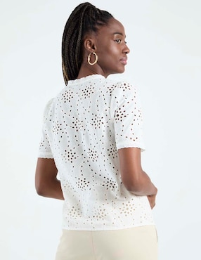 Blusa Petite Studio manga corta para mujer