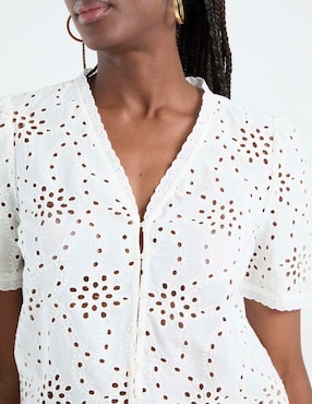 Blusa Petite Studio manga corta para mujer