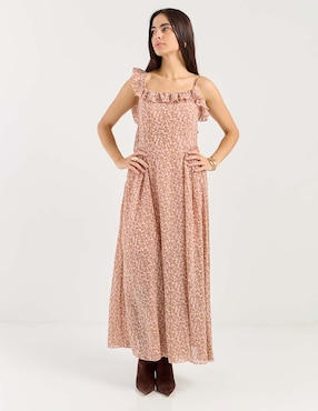 Vestido largo casual Petite Studio para mujer