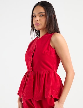 Blusa de tirantes Petite Studio para mujer