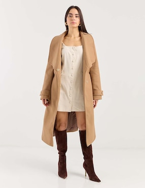Vestido corto casual Petite Studio para mujer
