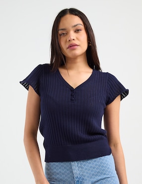 Blusa Petite Studio manga corta para mujer