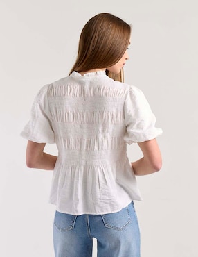 Blusa Petite Studio manga corta para mujer