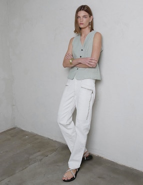 Jeans straight Renatta&Go para mujer