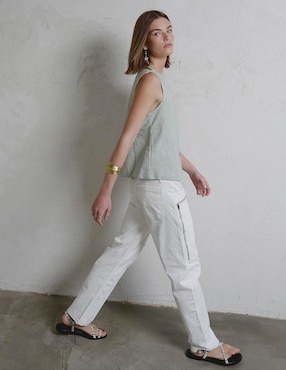 Jeans straight Renatta&Go para mujer